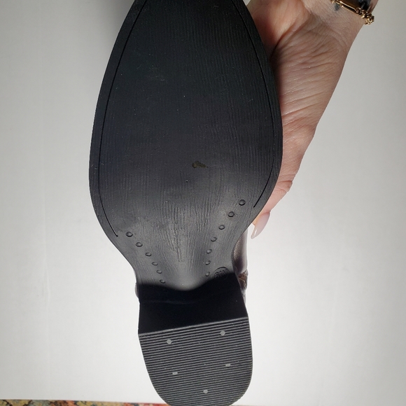 NWOT Free People Coconuts by Matisse Metallic Cowboy boot - Picture 7 of 8